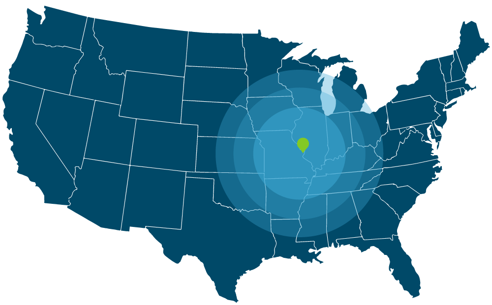 US Agriculture Map